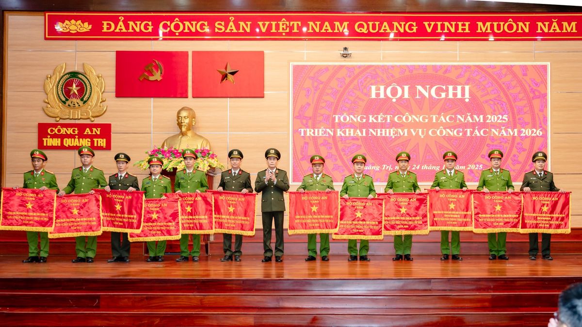 Công an tỉnh Quảng Trị tổng kết công tác năm 2025, triển khai nhiệm vụ công tác năm 2026