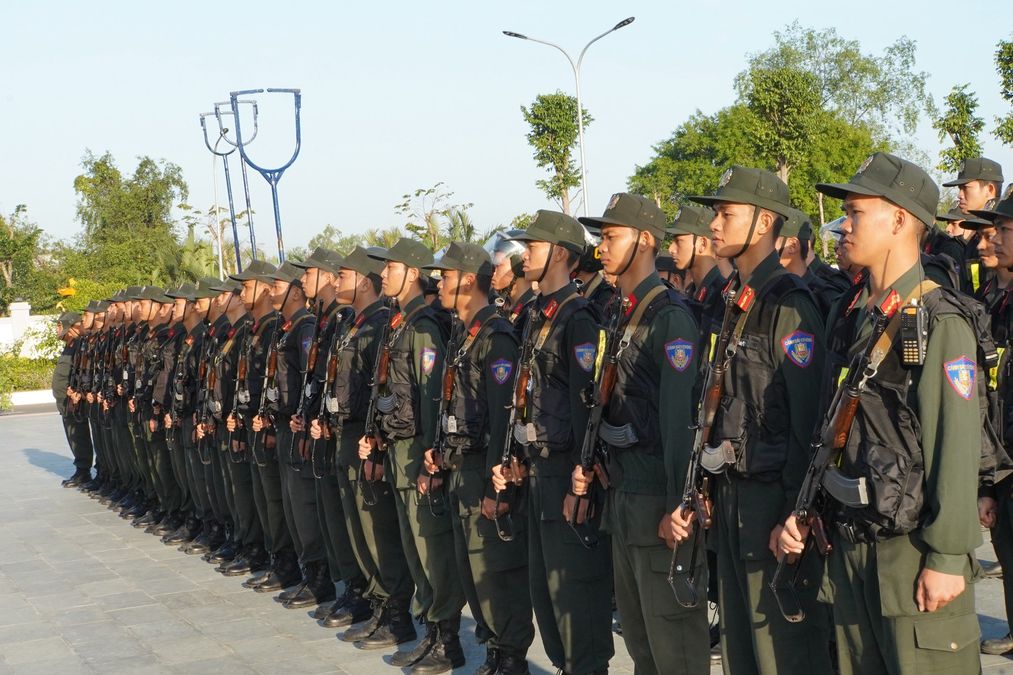 Công an tỉnh Tây Ninh thành lập Tổ Cảnh sát cơ động mạnh