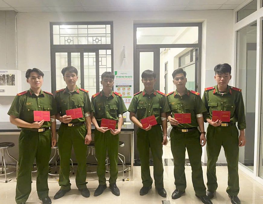 Tuổi trẻ Trại tạm giam số 1 Công an tỉnh Lào Cai hiến máu cứu người, lan tỏa nghĩa cử nhân văn