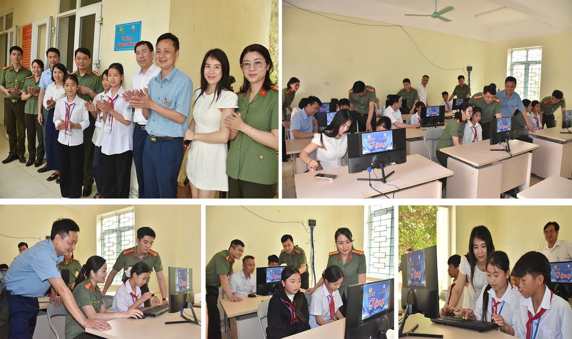 Thanh Hoá: Lan toả yêu thương “Chung tay vì cơ sở - Vì thế hệ trẻ - Vì cuộc sống bình yên và hạnh phúc của Nhân dân” tại xã biên giới Nhi Sơn