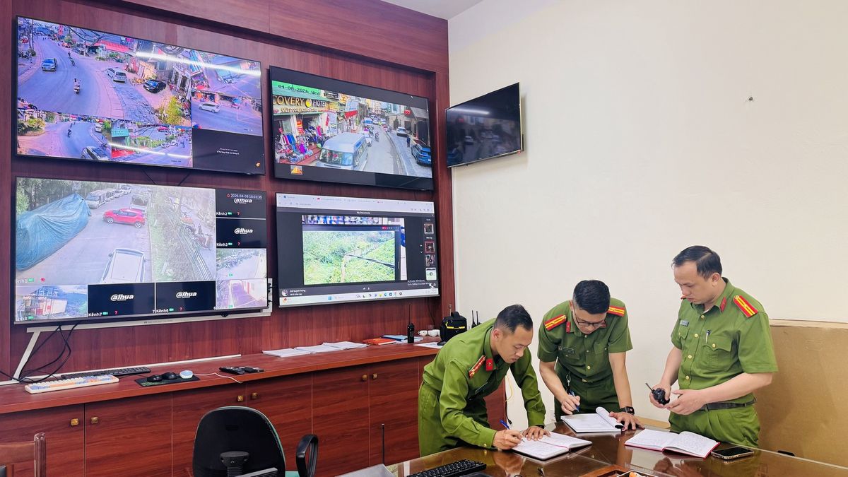 "Mắt thần" giữ bình yên phố núi Sa Pa