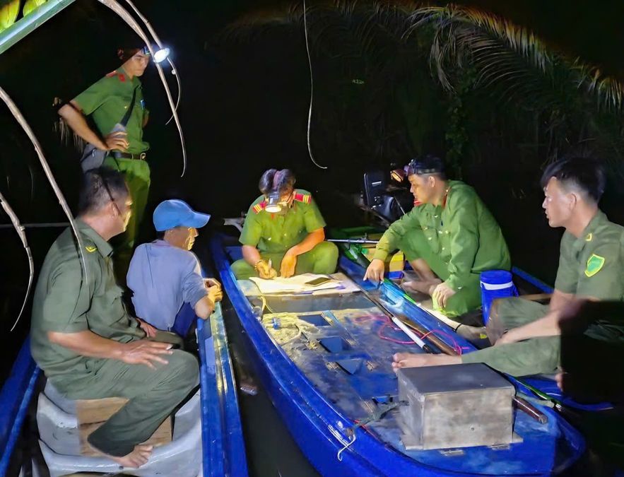 Công an An Giang đạt nhiều kết quả trong cao điểm xử lý hành vi dùng xung điện đánh bắt thủy sản