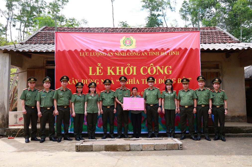 Hà Tĩnh: Khởi công xây dựng "Nhà nghĩa tình đồng đội” và "Nhà tình nghĩa "