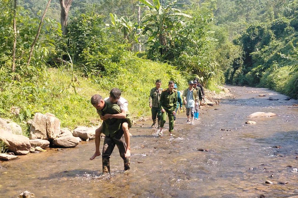Thái Nguyên: Công an xã Phong Quang phối hợp, kịp thời tìm kiếm người mất tích