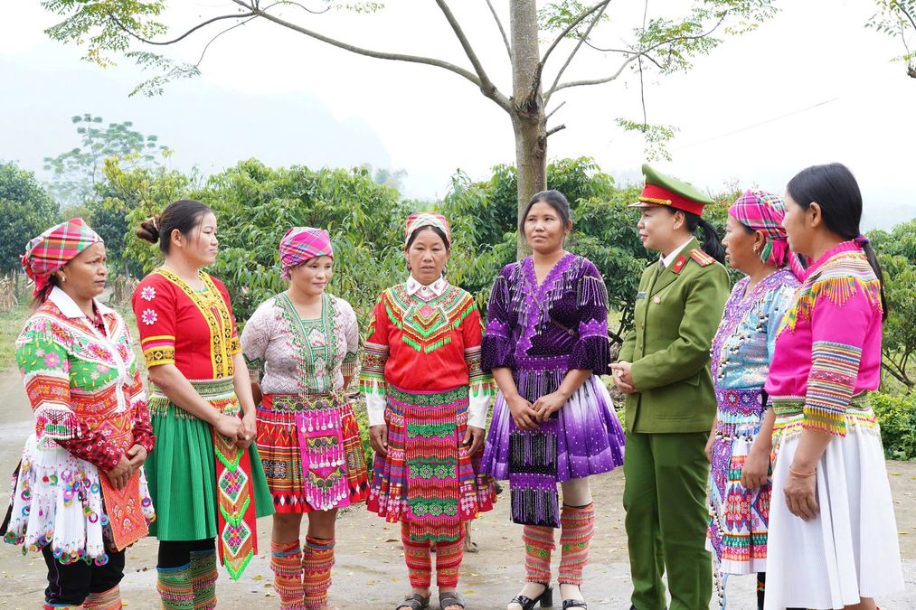 Nữ Công an cơ sở được Nhân dân tin yêu