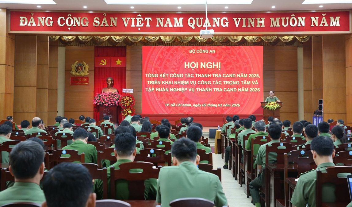 Xây dựng lực lượng Thanh tra Công an nhân dân thực sự là “then chốt của then chốt”