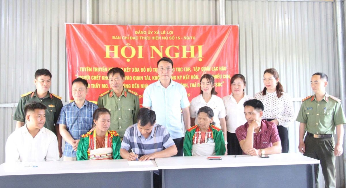 Quyết tâm xóa bỏ hủ tục trong đồng bào dân tộc Mảng, tỉnh Lai Châu