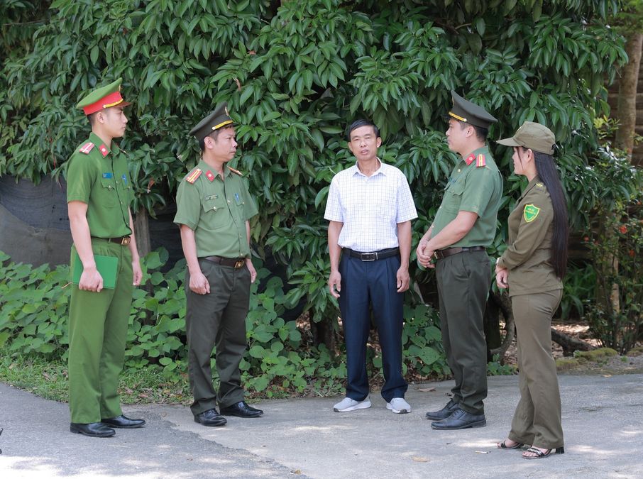 Dấu chân Công an xã Phúc Trạch, tỉnh Hà Tĩnh nơi vùng cao biên giới