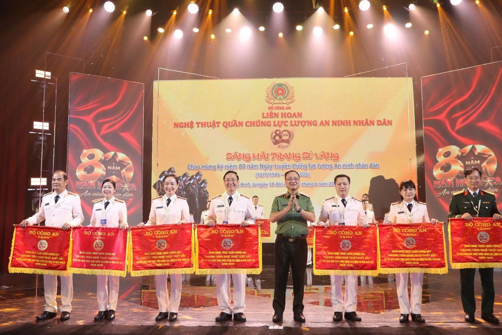 Tổng kết, bế mạc và trao giải Liên hoan nghệ thuật quần chúng lực lượng An ninh nhân dân năm 2026