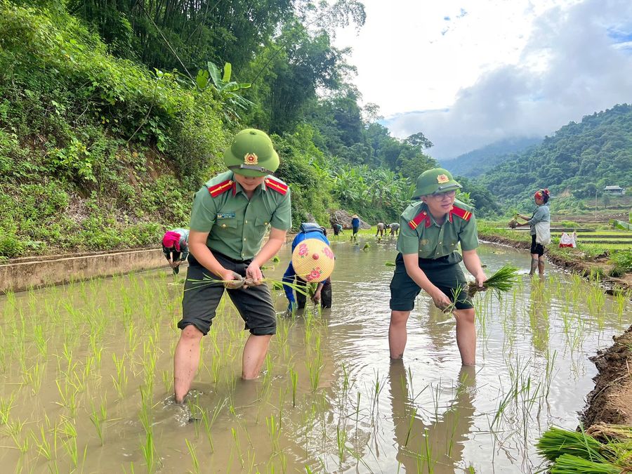 Thanh Hoá: Công an xã Mường Chanh lan tỏa tinh thần “Vì nhân dân phục vụ”