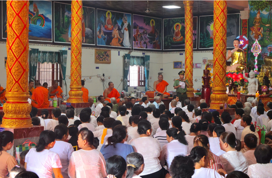 Lan tỏa thông điệp “Nói không với ma túy” và đồng hành cùng sư sãi, đồng bào Phật tử trong chuyển đổi số