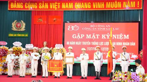 Công an Gia Lai kỷ niệm 80 năm Ngày truyền thống lực lượng An ninh nhân dân