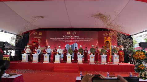 Khởi công xây dựng nhà ở cho lực lượng Công an nhân dân tại Gia Lai