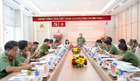 Đoàn Kiểm tra, giám sát số 7 Đảng ủy Công an Trung ương làm việc với Công an thành phố Đồng Nai