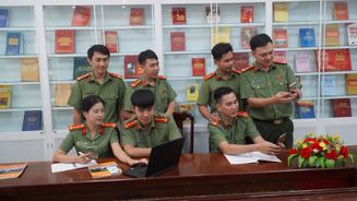 Tuổi trẻ Công an tỉnh Tây Ninh tiên phong tuyên truyền trên không gian mạng