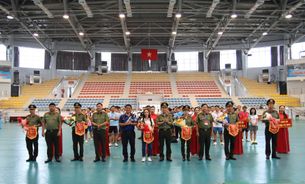 Cụm thi đua số 7, Bộ Công an tổ chức Hội thao kỷ niệm 80 năm Ngày truyền thống lực lượng Tham mưu Công an nhân dân