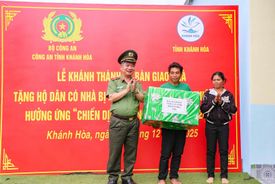 Khánh Hòa: Khánh thành căn nhà đầu tiên trong “Chiến dịch Quang Trung”