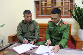 Tổ trưởng Tổ bảo vệ an ninh, trật tự hết lòng với công việc