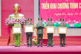 Công an tỉnh Nghệ An triển khai chương trình công tác công an năm 2026