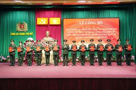 TP Huế: 58 nhân viên An ninh hàng không được tuyển chọn vào Công an nhân dân