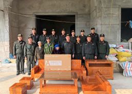 Cao Bằng: Phòng Cảnh sát cơ động chung tay xóa nhà tạm, nhà dột nát tại xã Trường Hà