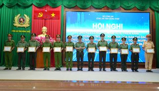 Công an tỉnh Đồng Tháp: Tỷ lệ giải quyết dịch vụ công trực tuyến đạt 94% 