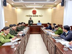 Công an thành phố Huế kiểm tra công tác bảo đảm an ninh, trật tự bầu cử tại các phường, xã