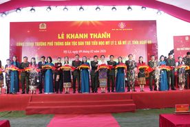 Khánh thành Trường Phổ thông dân tộc bán trú tiểu học Mỹ Lý 2, tỉnh Nghệ An