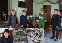 Ninh Bình: Khởi tố bị can sản xuất 256 kg  giò, chả, giăm bông sử dụng chất cấm