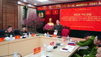 Thái Nguyên: Rà soát, đánh giá công tác bảo đảm an ninh, trật tự cuộc bầu cử đại biểu Quốc hội khóa XVI và đại biểu Hội đồng nhân dân các cấp nhiệm kỳ 2026 - 2031