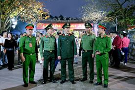 Bảo đảm an ninh trật tự Lễ khai Ấn, phát Ấn Đền Trần và Lễ phát lương Đền Trần Thương năm 2026