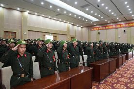 Khát vọng khoác áo lính Công an của thanh niên vùng đại ngàn Trường Sơn