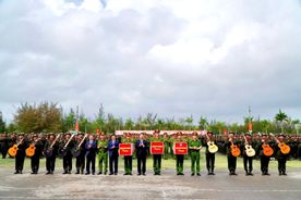 Khai giảng khóa huấn luyện công dân thực hiện nghĩa vụ tham gia Công an nhân dân năm 2026 tại Đà Nẵng