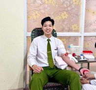 Lạng Sơn: Thiếu úy Công an hiến máu đột xuất cứu bệnh nhân nguy kịch