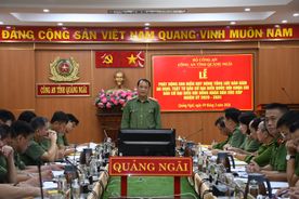 Công an tỉnh Quảng Ngãi phát động cao điểm, bảo đảm tuyệt đối an toàn Ngày bầu cử đại biểu Quốc hội và Hội đồng nhân dân các cấp