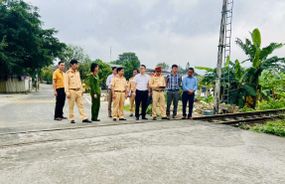 Ninh Bình: Tăng cường công tác kiểm tra, phối hợp đóng lối đi tự mở qua các tuyến đường sắt trên địa bàn