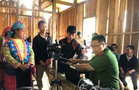 Lai Châu: Công an xã Tủa Sín Chải gần dân, bám cơ sở đẩy mạnh trong chuyển đổi số vùng cao
