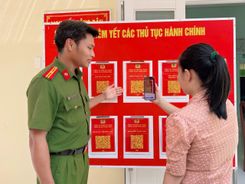 Đẩy mạnh chuyển đổi số, hiện đại hóa cải cách hành chính bằng mã QR