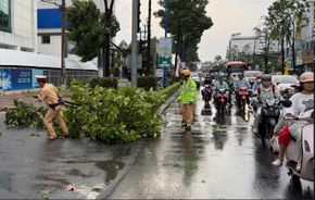 Hỗ trợ khắc phục thiệt hại do mưa giông gây ra