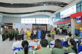 Quảng Trị: Diễn tập khẩn nguy an ninh tại Cảng hàng không Đồng Hới