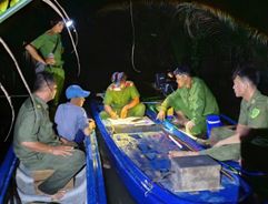 Công an An Giang đạt nhiều kết quả trong cao điểm xử lý hành vi dùng xung điện đánh bắt thủy sản