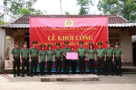 Hà Tĩnh: Khởi công xây dựng "Nhà nghĩa tình đồng đội” và "Nhà tình nghĩa "