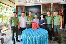Lan tỏa đạo lý “Đền ơn đáp nghĩa’ trong Công an thành phố Huế