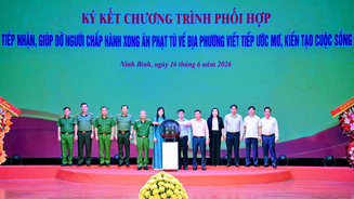 Công an Ninh Bình chú trọng đào tạo nghề và tạo sinh kế cho các đối tượng đặc thù