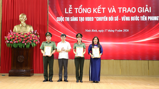 Ninh Bình: Tổng kết và trao giải Cuộc thi sáng tạo video “Chuyển đổi số - Vững bước tiên phong” năm 2026