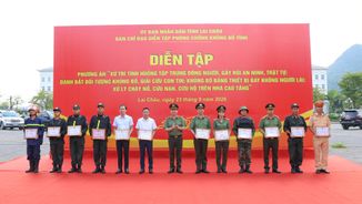 Diễn tập phương án phòng, chống khủng bố tỉnh Lai Châu năm 2026