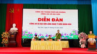 Hải Phòng: Công an xã Đại Sơn lắng nghe Nhân dân, giải quyết vấn đề từ cơ sở
