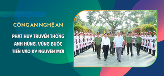 Công an Nghệ An: Phát huy truyền thống anh hùng, vững bước tiến vào kỷ nguyên mới