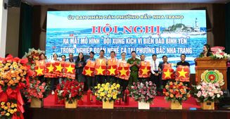 Ra mắt Mô hình “Đội xung kích vì biển đảo bình yên” 