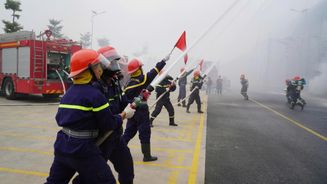 Diễn tập phương án chữa cháy và cứu nạn, cứu hộ cấp tỉnh Thái Nguyên năm 2025